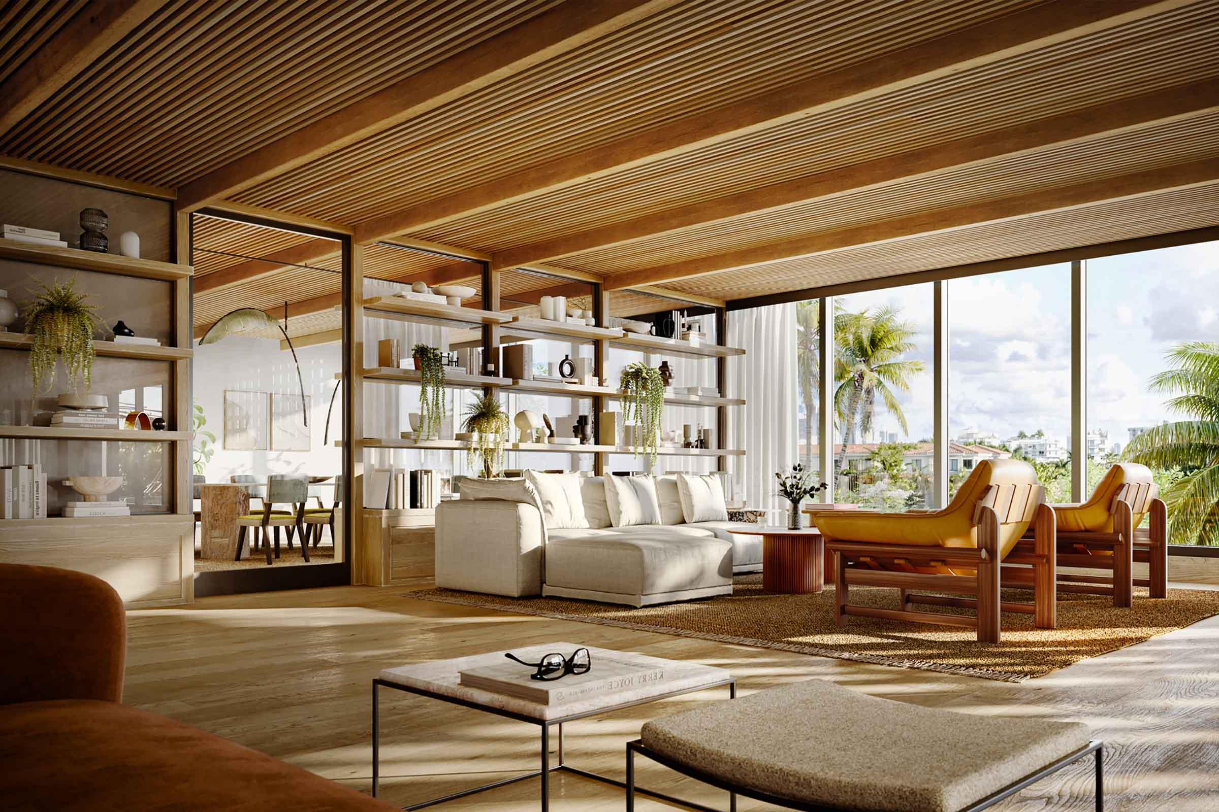 Rendering of THE WELL Bay Harbor Islands Reading Room